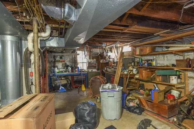 a utility room with lot of items