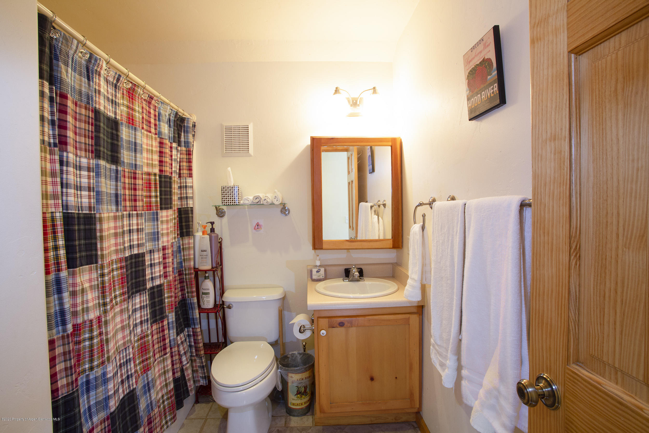 385 Redstone Boulevard Redstone, CO 81623 - Photo 18 of 36 a bathroom with a sink toilet and shower