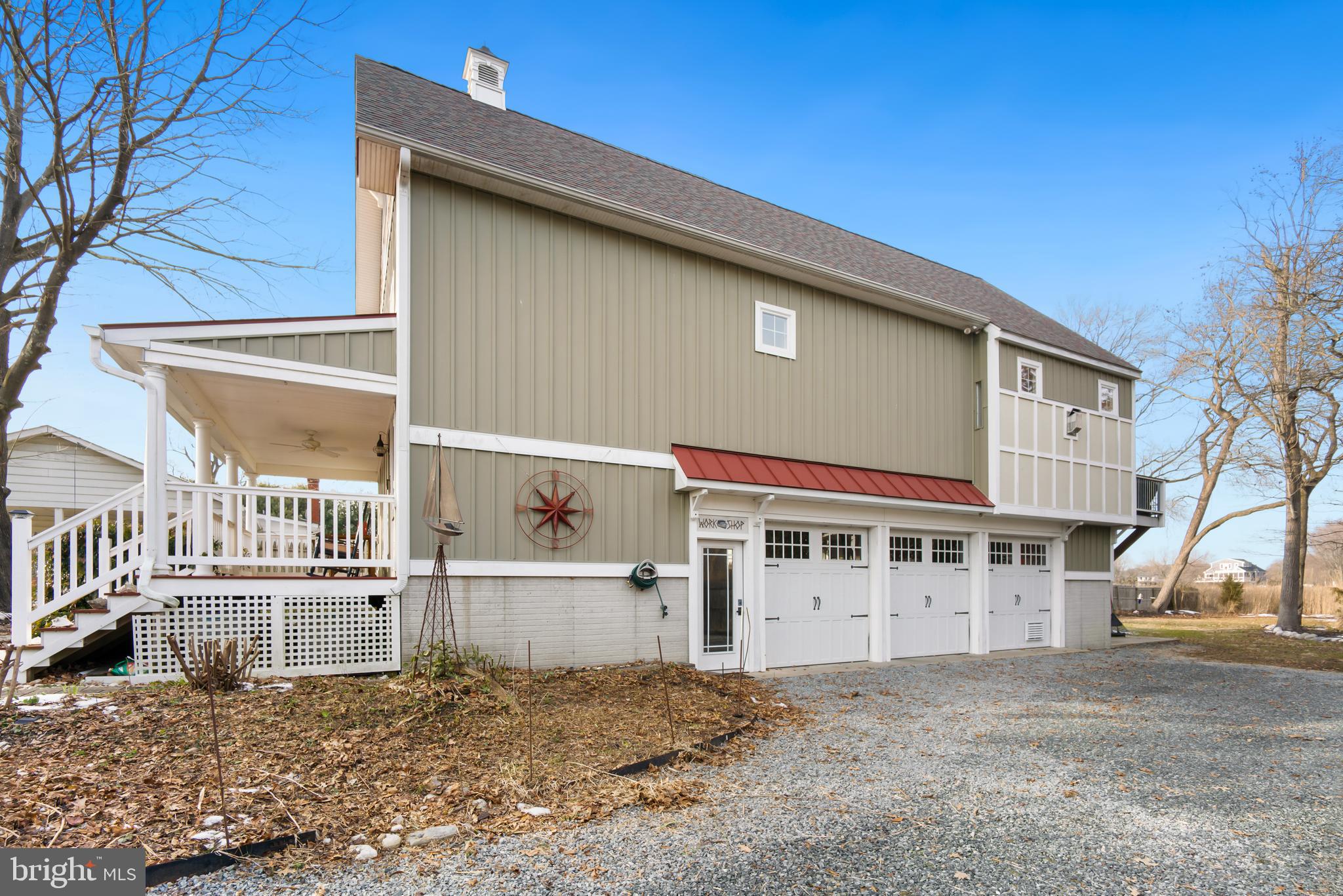 21026 Rock Hall Avenue Rock Hall, MD 21661 - Photo 22 of 34 Ground level 3-car garage