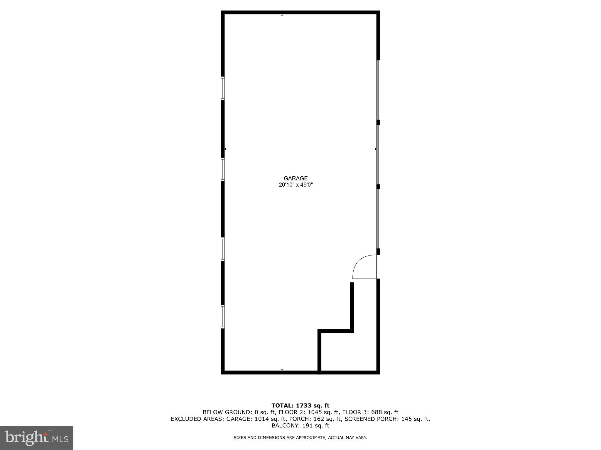 21026 Rock Hall Avenue Rock Hall, MD 21661 - Photo 32 of 34 Ground level (garage) floor plan