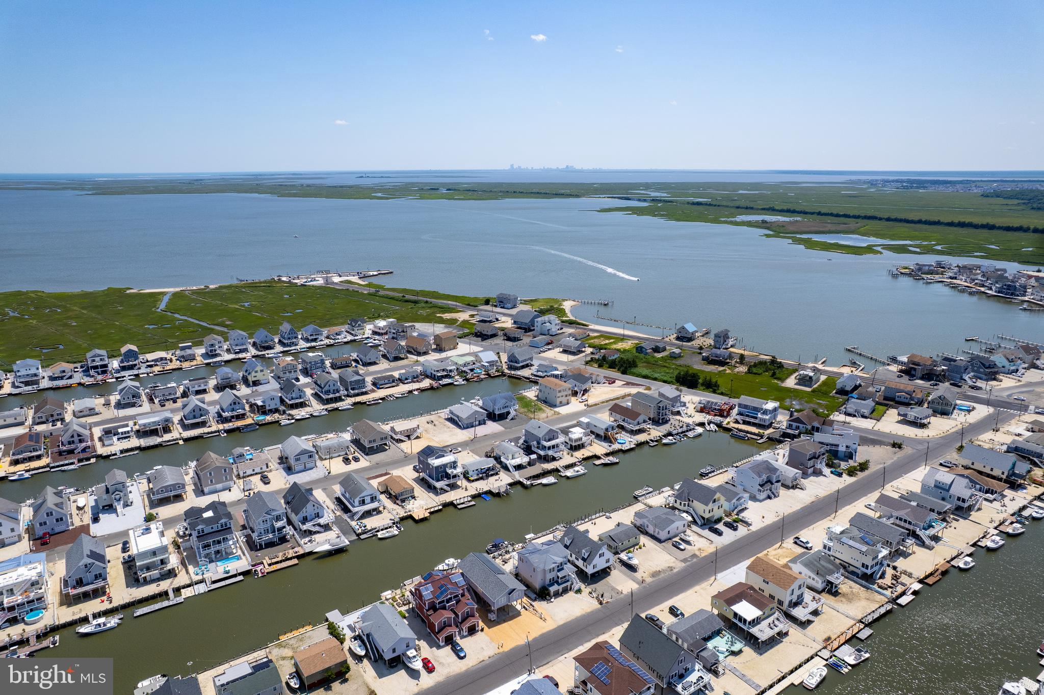 134 Flamingo Road Tuckerton, NJ 08087 - Photo 18 of 32 a view of a city and ocean view
