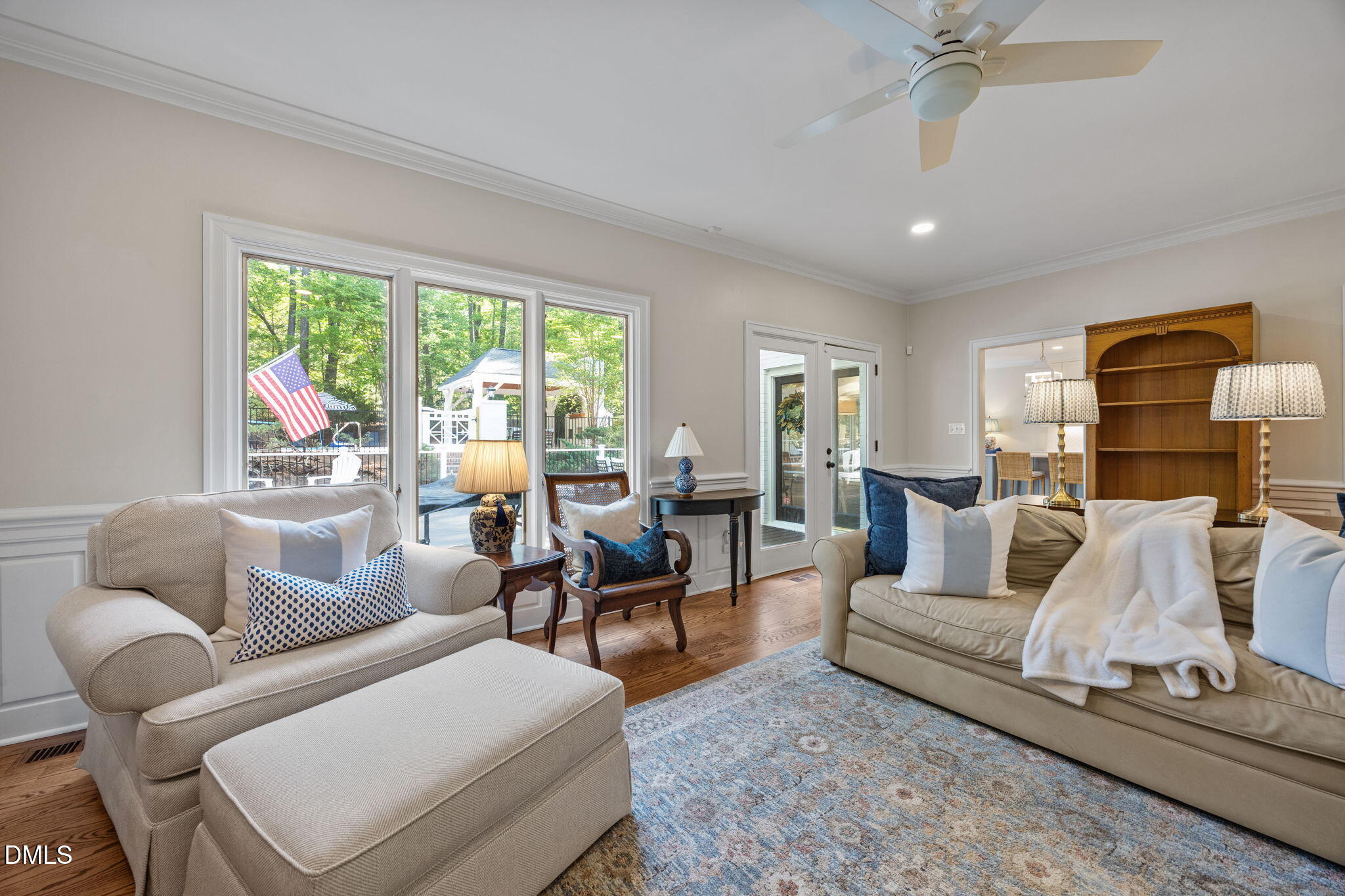 10773 Trego Trail Raleigh, NC 27614 - Photo 16 of 52 Floor to ceiling brighten uo this room