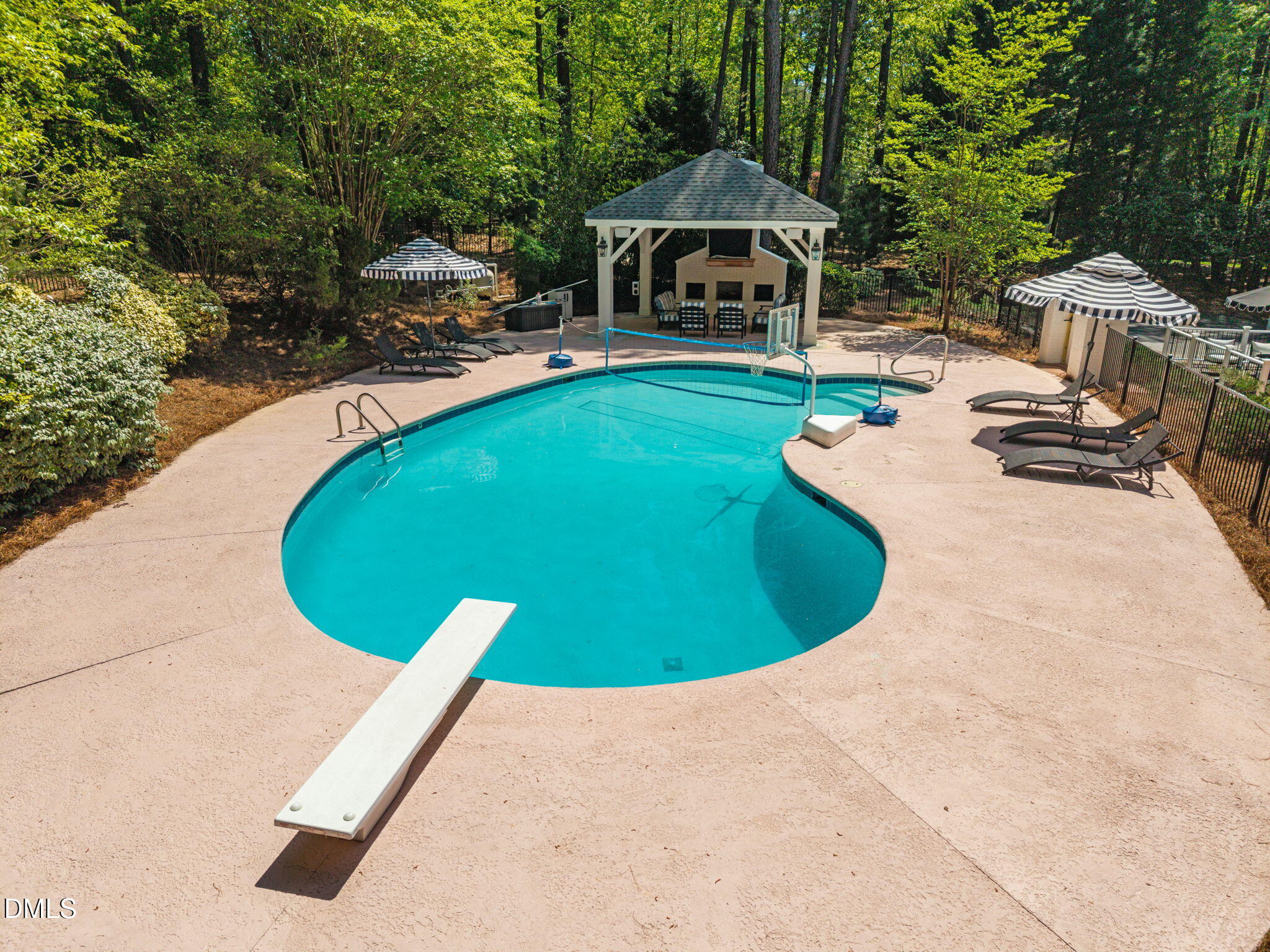 10773 Trego Trail Raleigh, NC 27614 - Photo 36 of 52 Fenced in pool area
