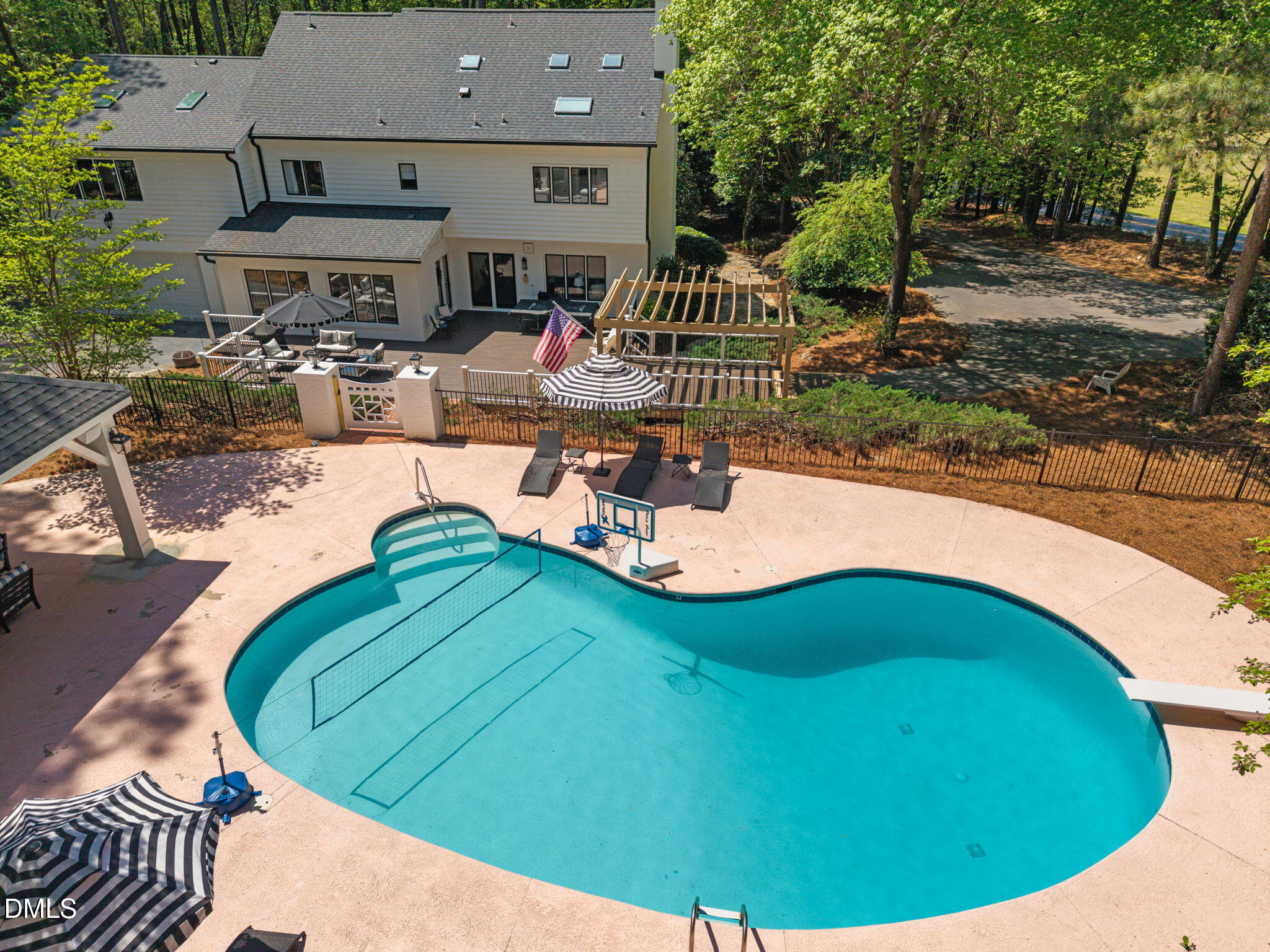 10773 Trego Trail Raleigh, NC 27614 - Photo 3 of 52 AMAZING pool with Pavilion