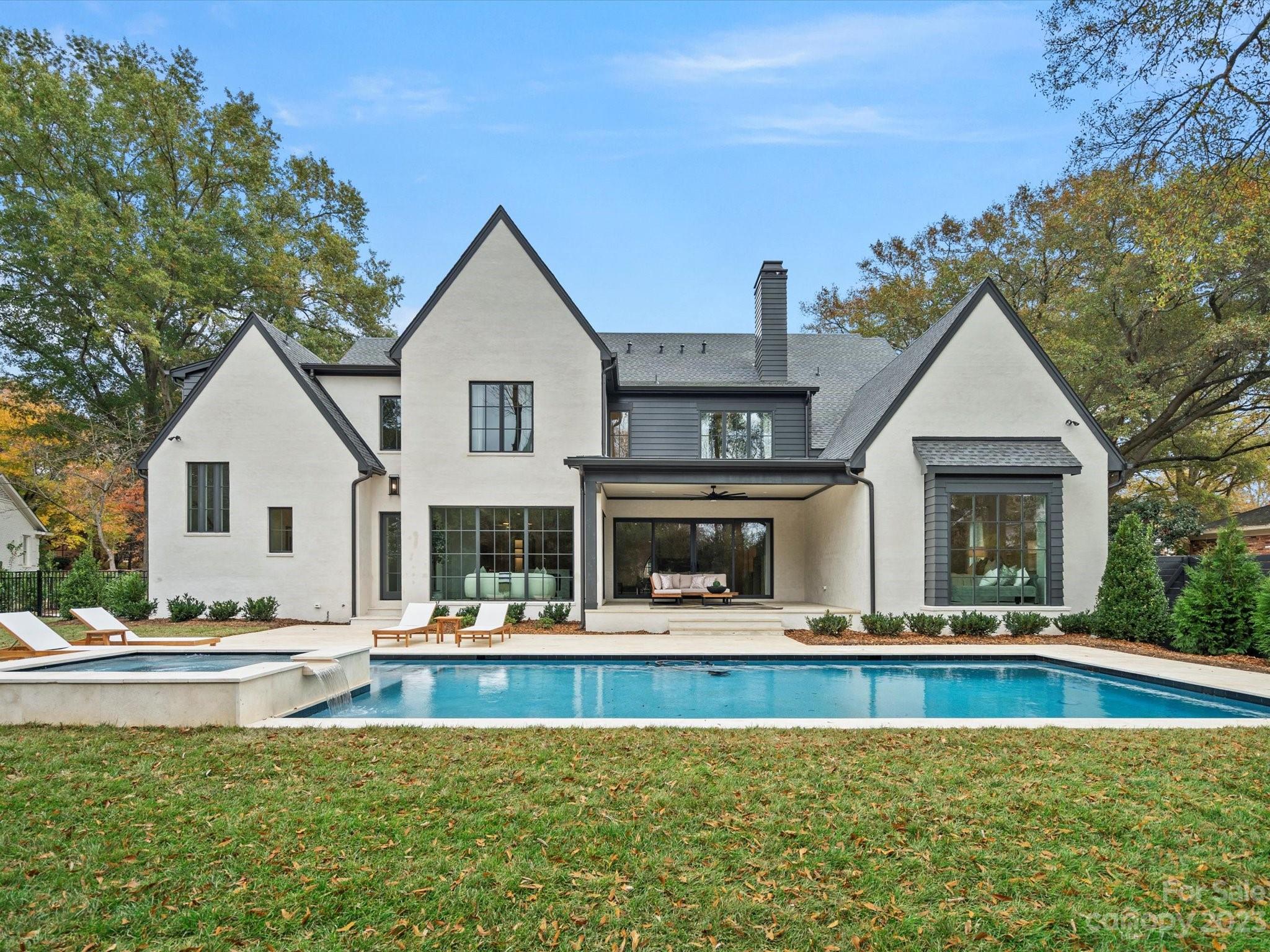 3272 Foxcroft Road Charlotte, NC 28211 - Photo 39 of 42 a view of house with swimming pool and view of house