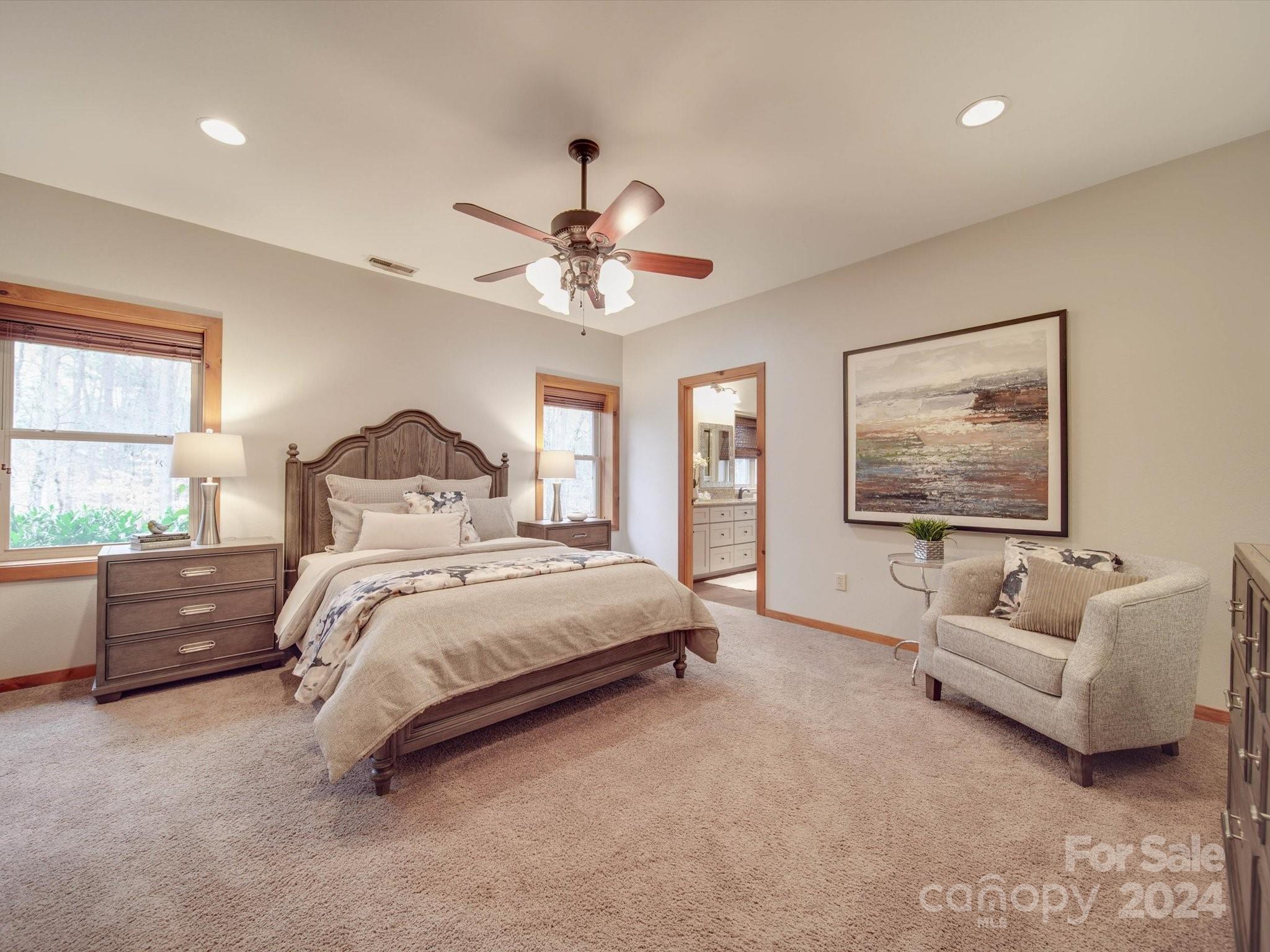 1220 Bridges Acres Road Kannapolis, NC 28083 - Photo 10 of 46 a bedroom with a bed couch and window