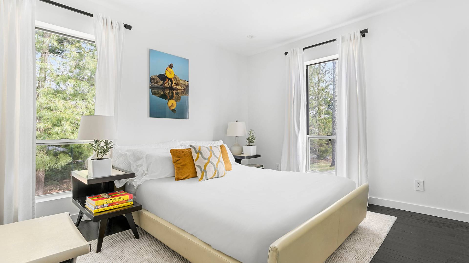 8 Patriots Lane East Hampton, NY 11937 - Photo 13 of 23 a bedroom with a bed and a window