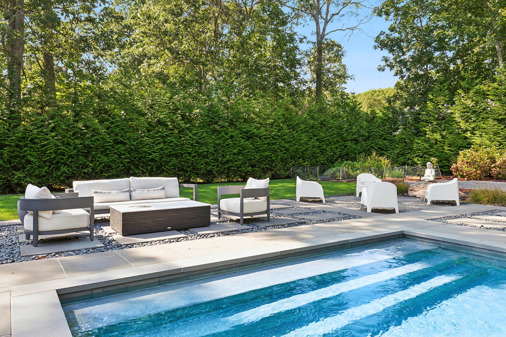 8 Patriots Lane East Hampton, NY 11937 - Photo 20 of 23 a outdoor view with a sitting space