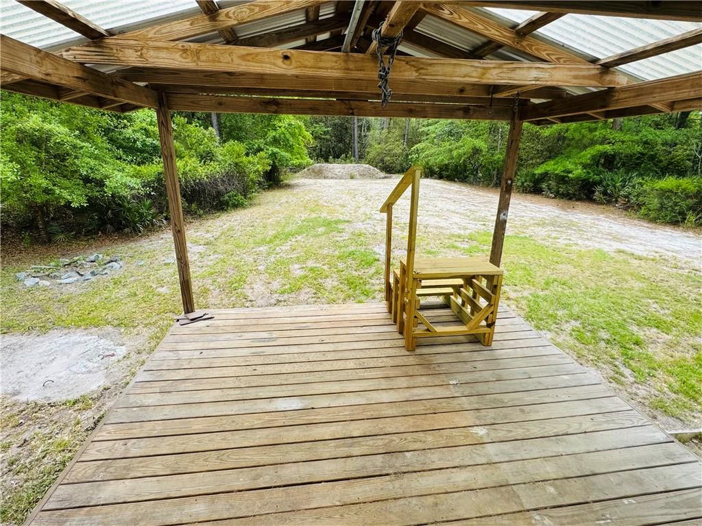 5062 Lampadoshia Road Waverly, GA 31565 - Photo 7 of 25 Back porch