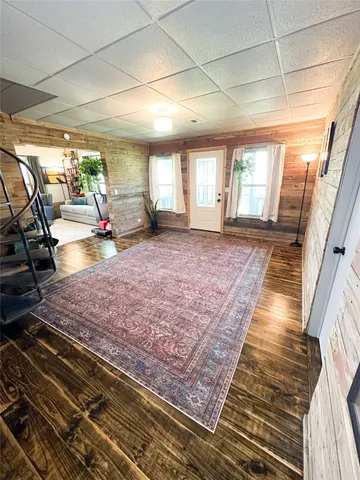 a very nice looking room with a rug
