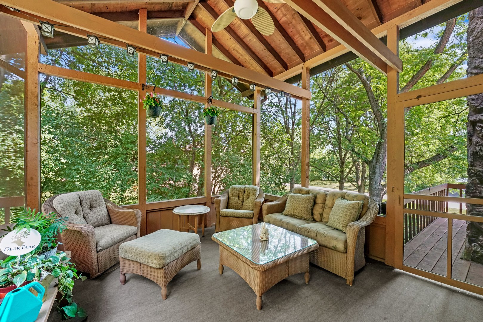 20320 Lea Road Deer Park, IL 60010 - Photo 8 of 31 a outdoor living space with furniture and garden view