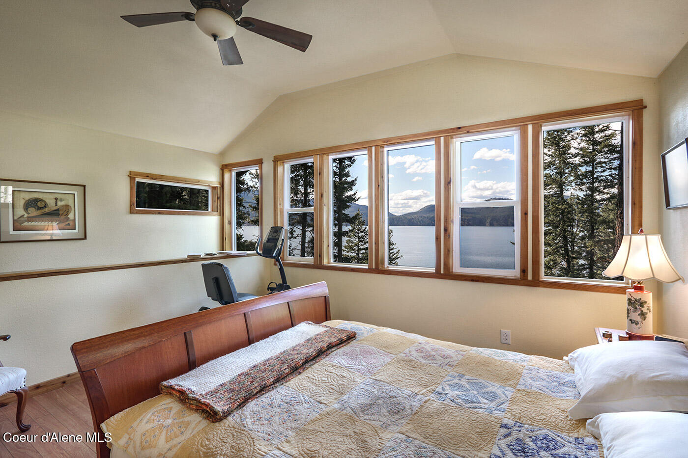 812 Pine Cove Road Clark Fork, ID 83811 - Photo 13 of 37 Master-Bedroom-Windows
