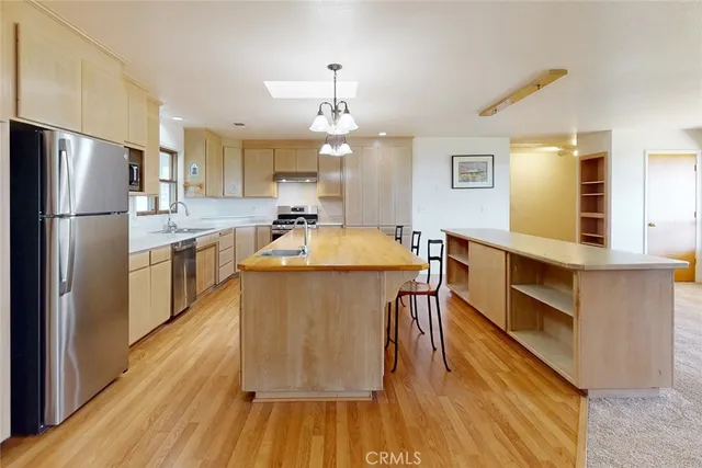 a view interior of the house and kitchen view
