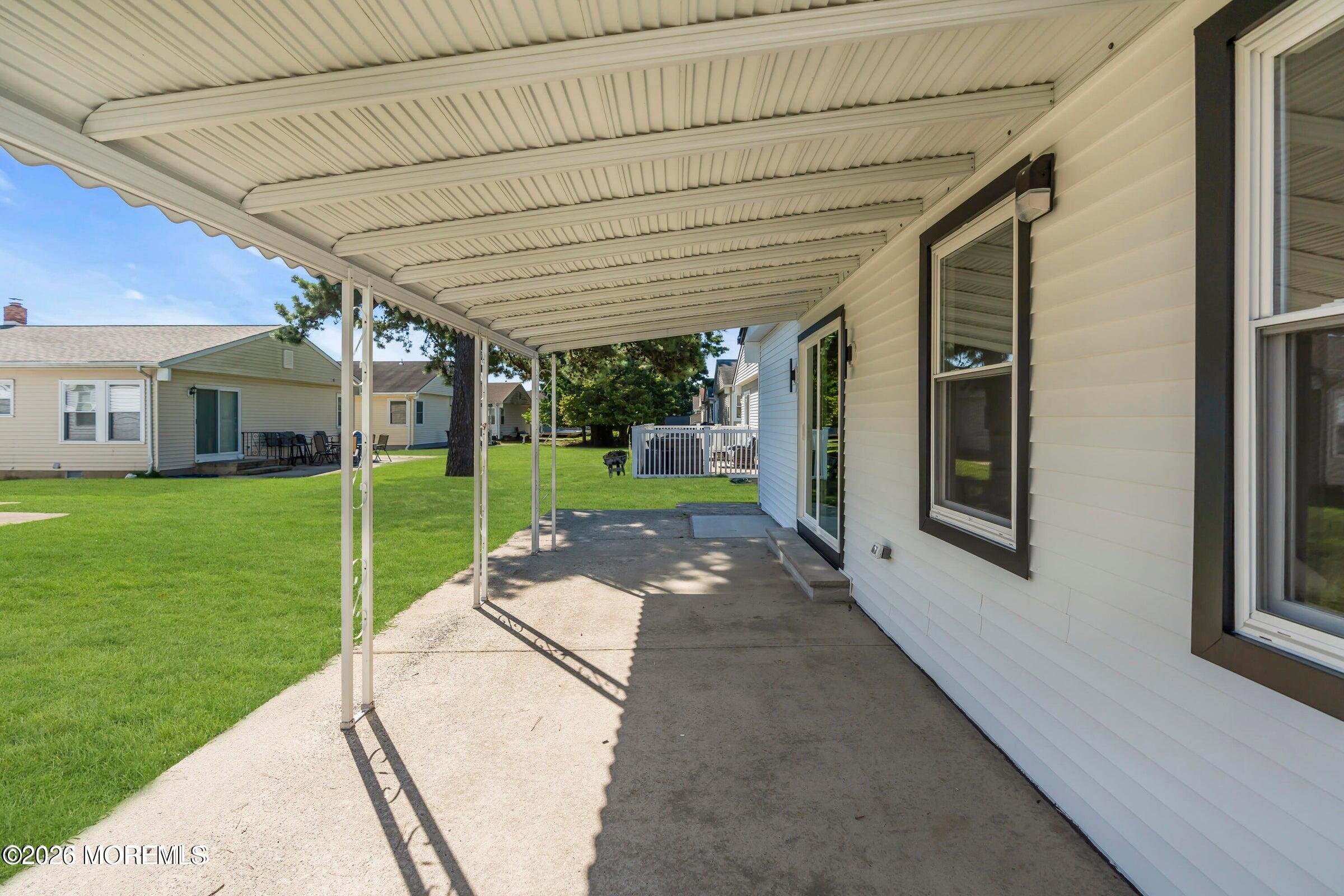 143 Davenport Road Toms River, NJ 08757 - Photo 39 of 41 a view of a patio with a backyard