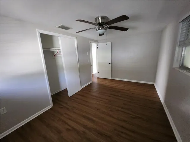 wooden floor in an empty room