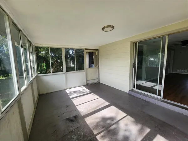 a view of front door