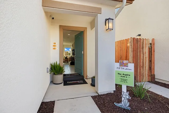 a view of a entryway door of the house