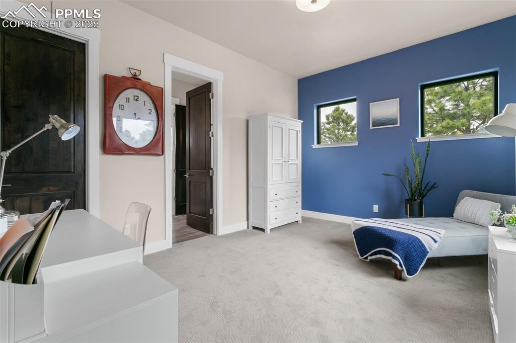 843 Long Timber Monument, CO 80132 - Photo 26 of 50 a living room with furniture and a wall painting