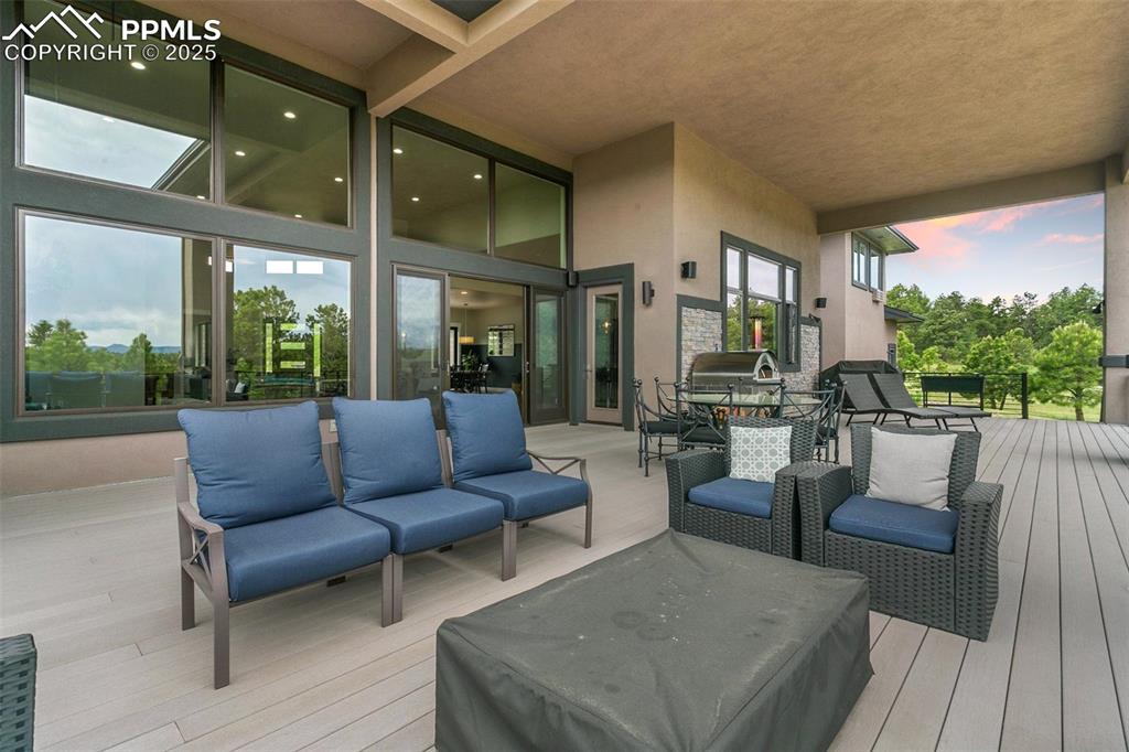 843 Long Timber Monument, CO 80132 - Photo 46 of 50 a patio with patio couch and table