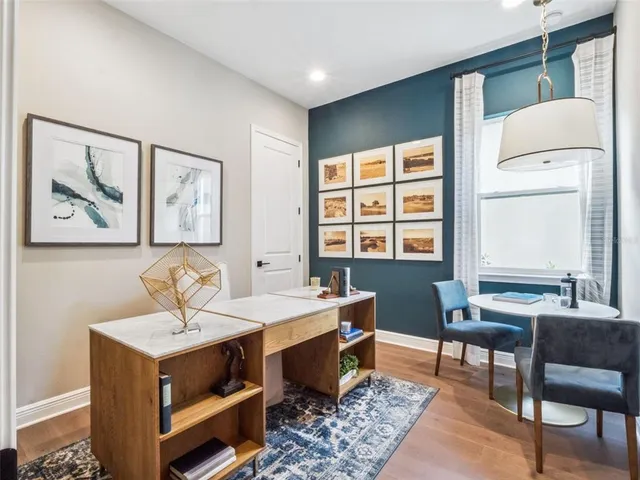 a view of a livingroom with furniture and window