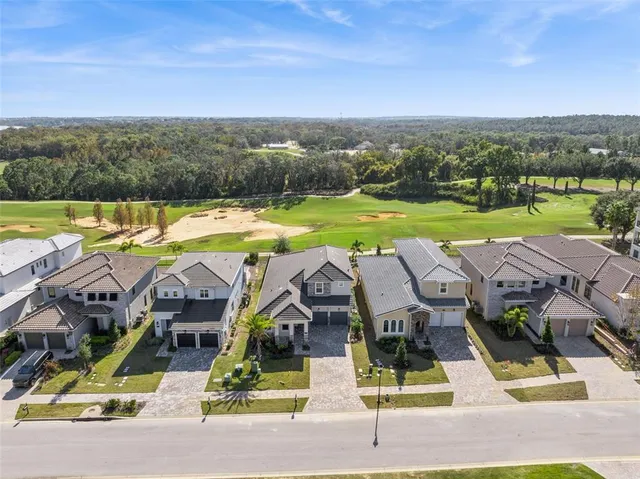 a view of a city with an ocean view