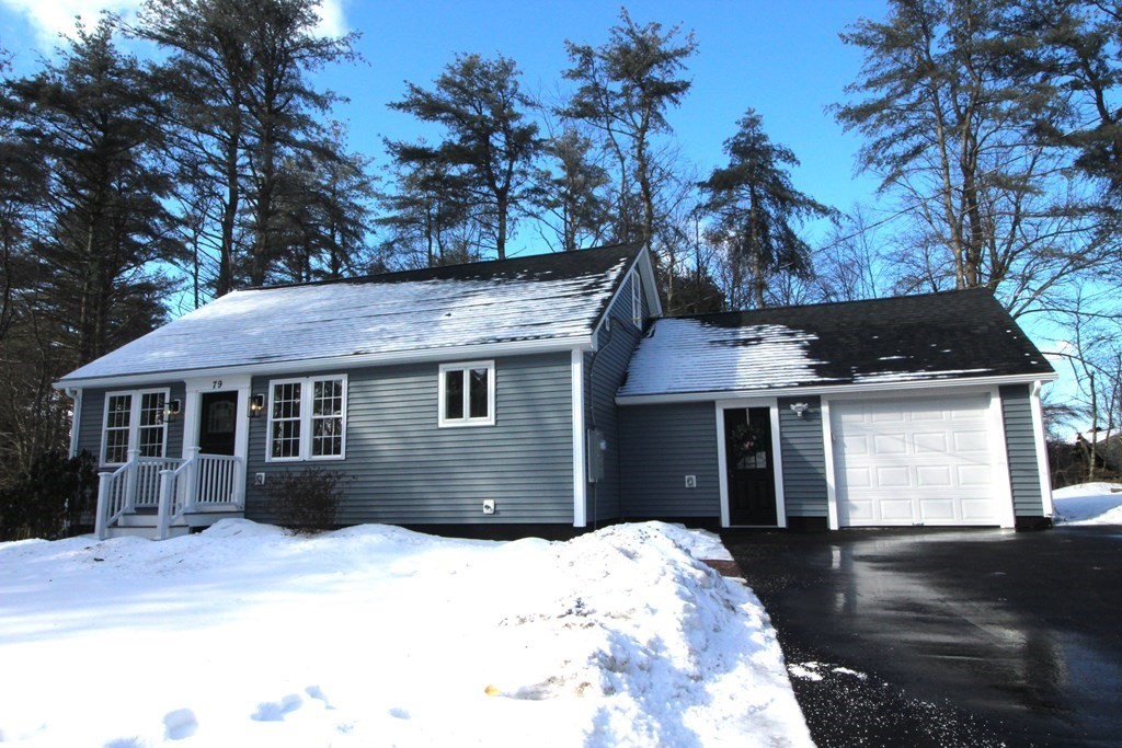 79 Dudley Road Templeton, MA 01468 - Photo 1 of 40 a front view of a house with a yard
