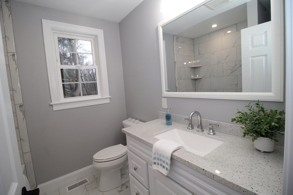79 Dudley Road Templeton, MA 01468 - Photo 15 of 40 a bathroom with a sink toilet and shower