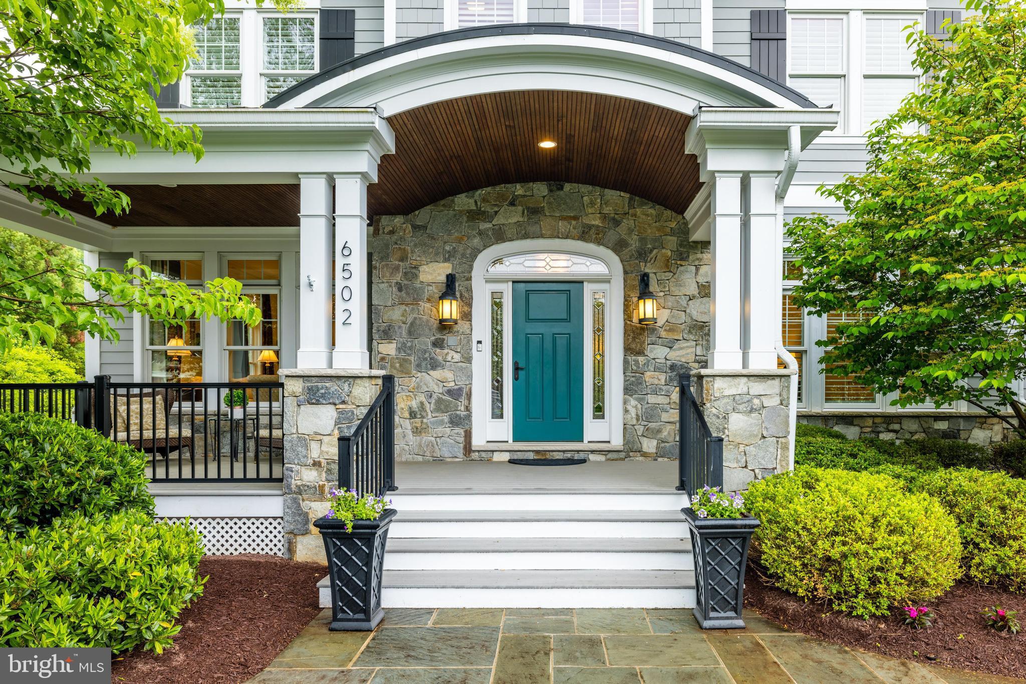 6502 Quaker Ridge Road North Bethesda, MD 20852 - Photo 2 of 60 Beautiful entrance and...
