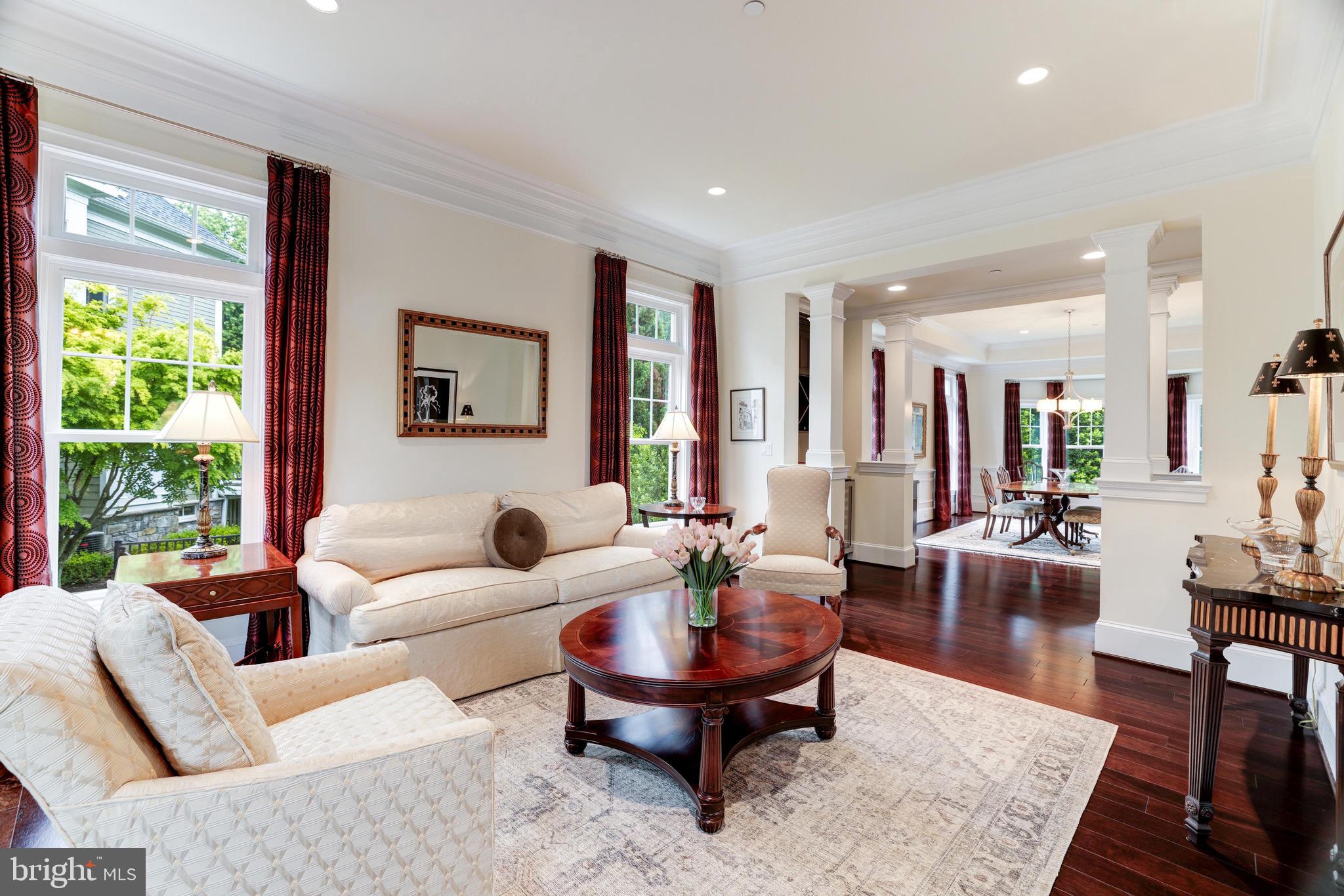 6502 Quaker Ridge Road North Bethesda, MD 20852 - Photo 7 of 60 With formal living room to the left...