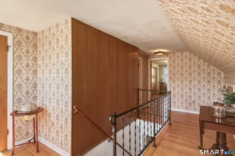 a view of a walk in closet