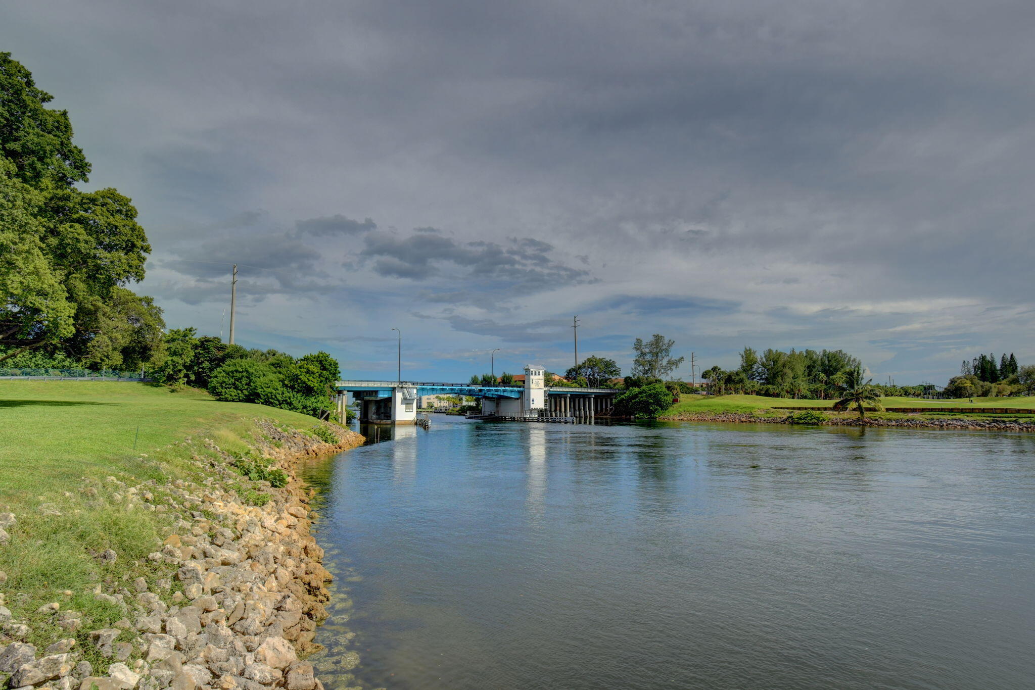 300 Golfview Road, Unit 407 North Palm Beach, FL 33408 - Photo 34 of 56 a view of a lake with houses