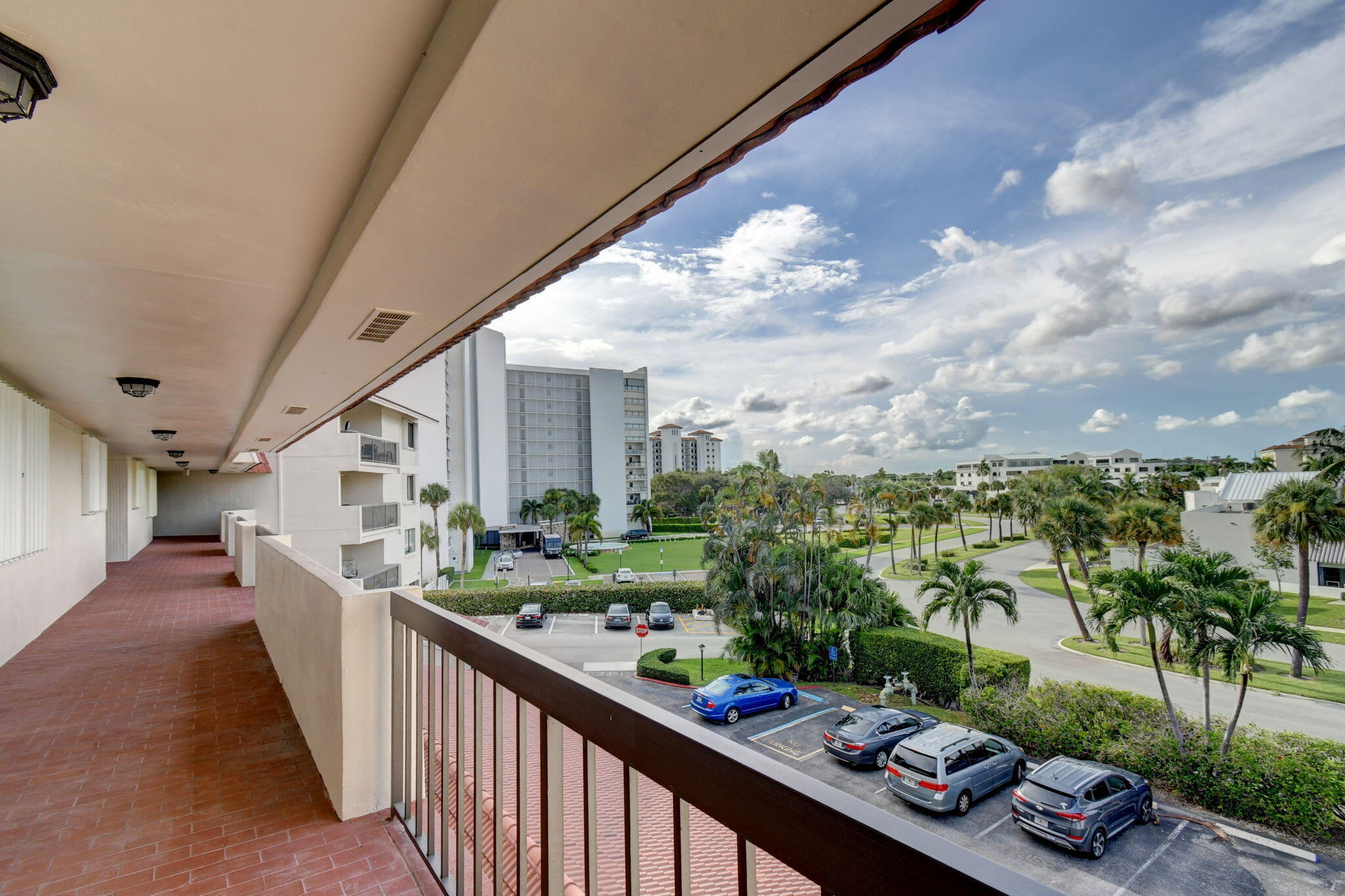 300 Golfview Road, Unit 407 North Palm Beach, FL 33408 - Photo 6 of 56 a view of a balcony with plants