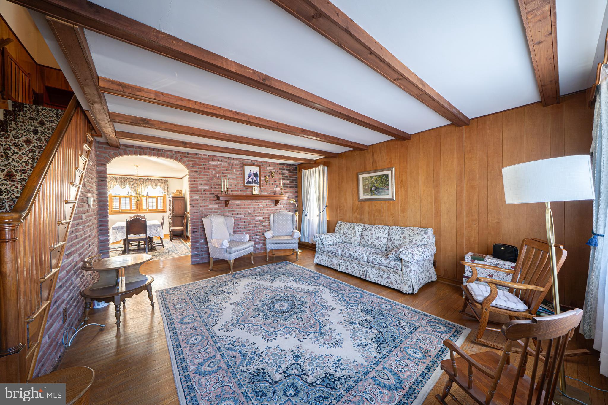 7409 Shisler Street Philadelphia, PA 19111 - Photo 3 of 27 a living room with furniture and a large window