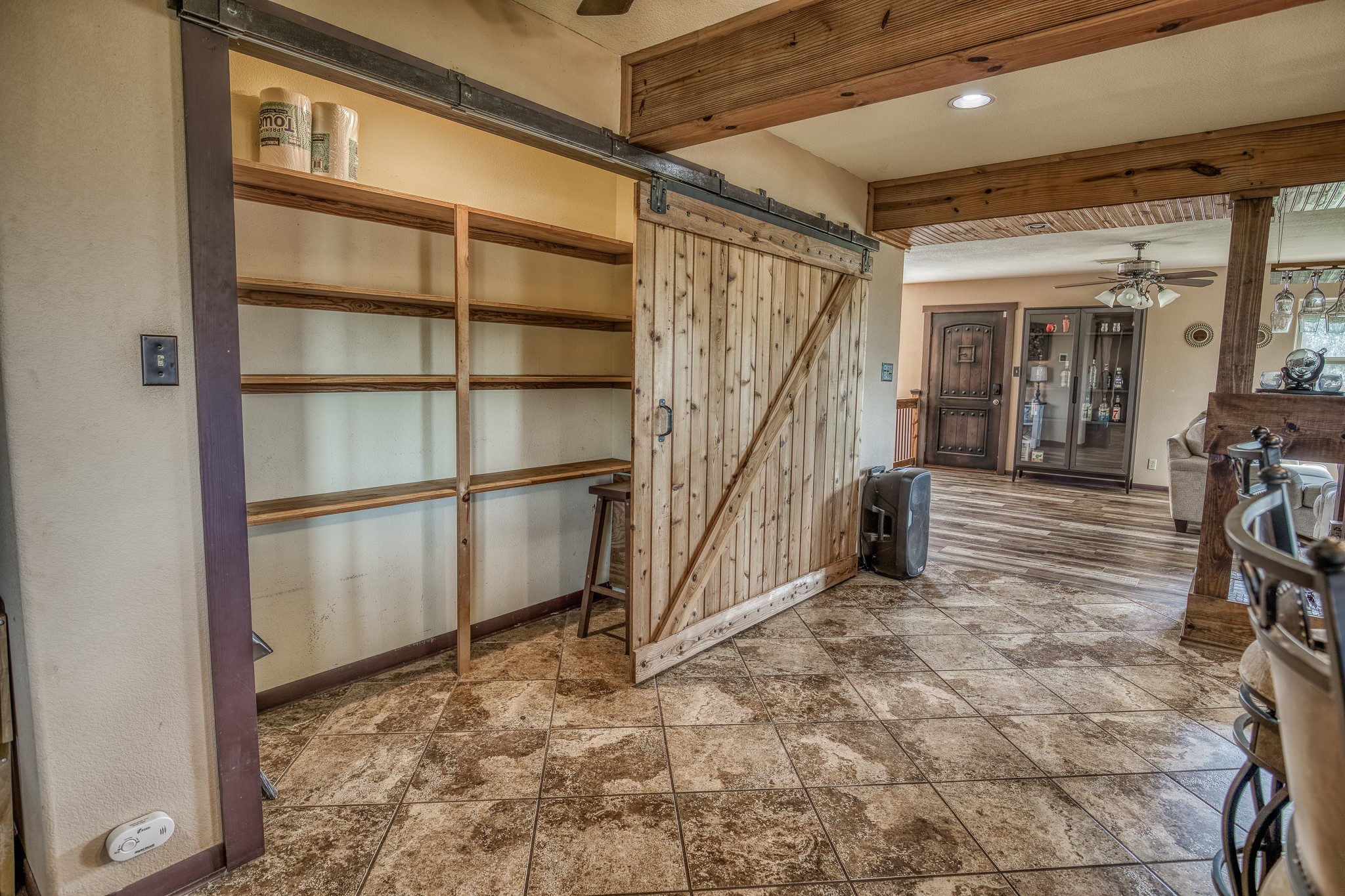 6510 Wig Street San Leon, TX 77539 - Photo 14 of 41 a view of a livingroom with wooden floor and a window