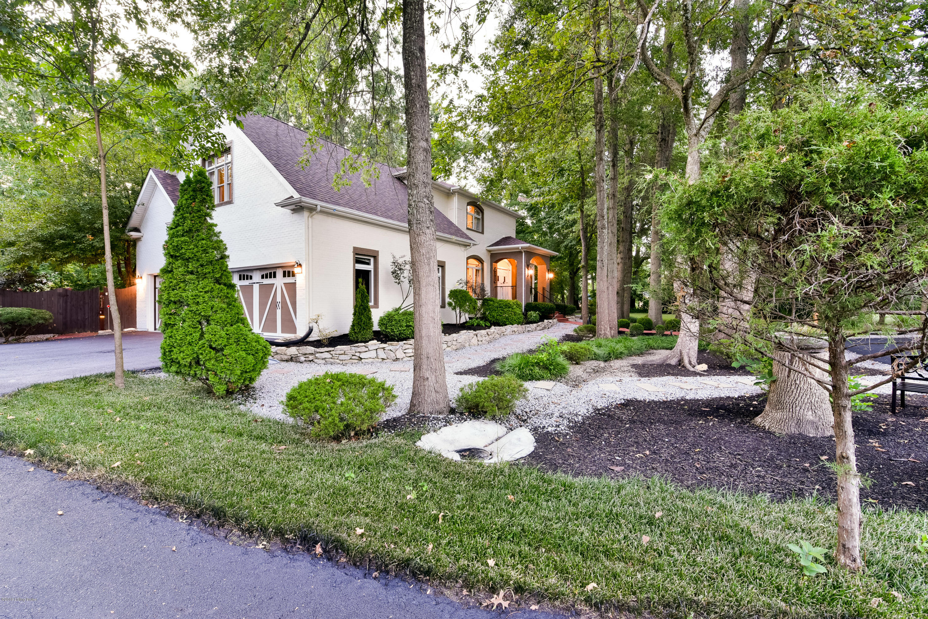 11511 Cedardale Road Anchorage, KY 40223 - Photo 38 of 99 The yard has a park-like setting with well landscaped mature trees, multi-dimensional flower beds and walking paths