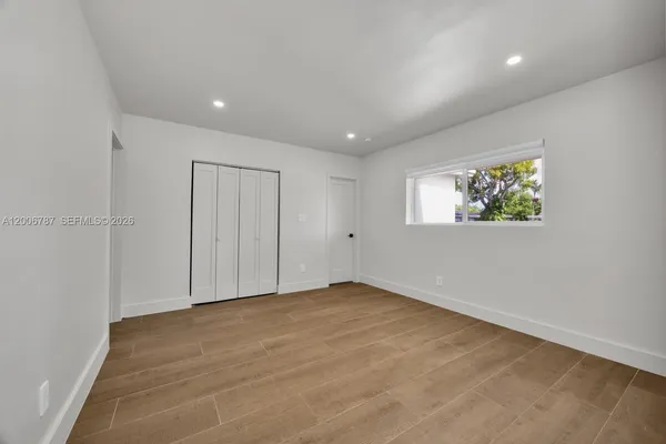 a view of room with window