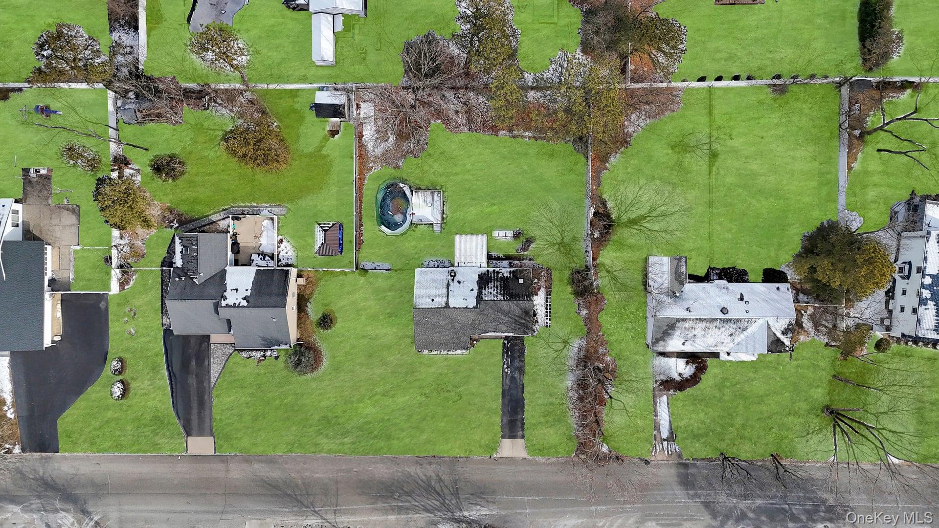 17 Groton Lane Coram, NY 11727 - Photo 3 of 34 an aerial view of residential house with outdoor space and parking