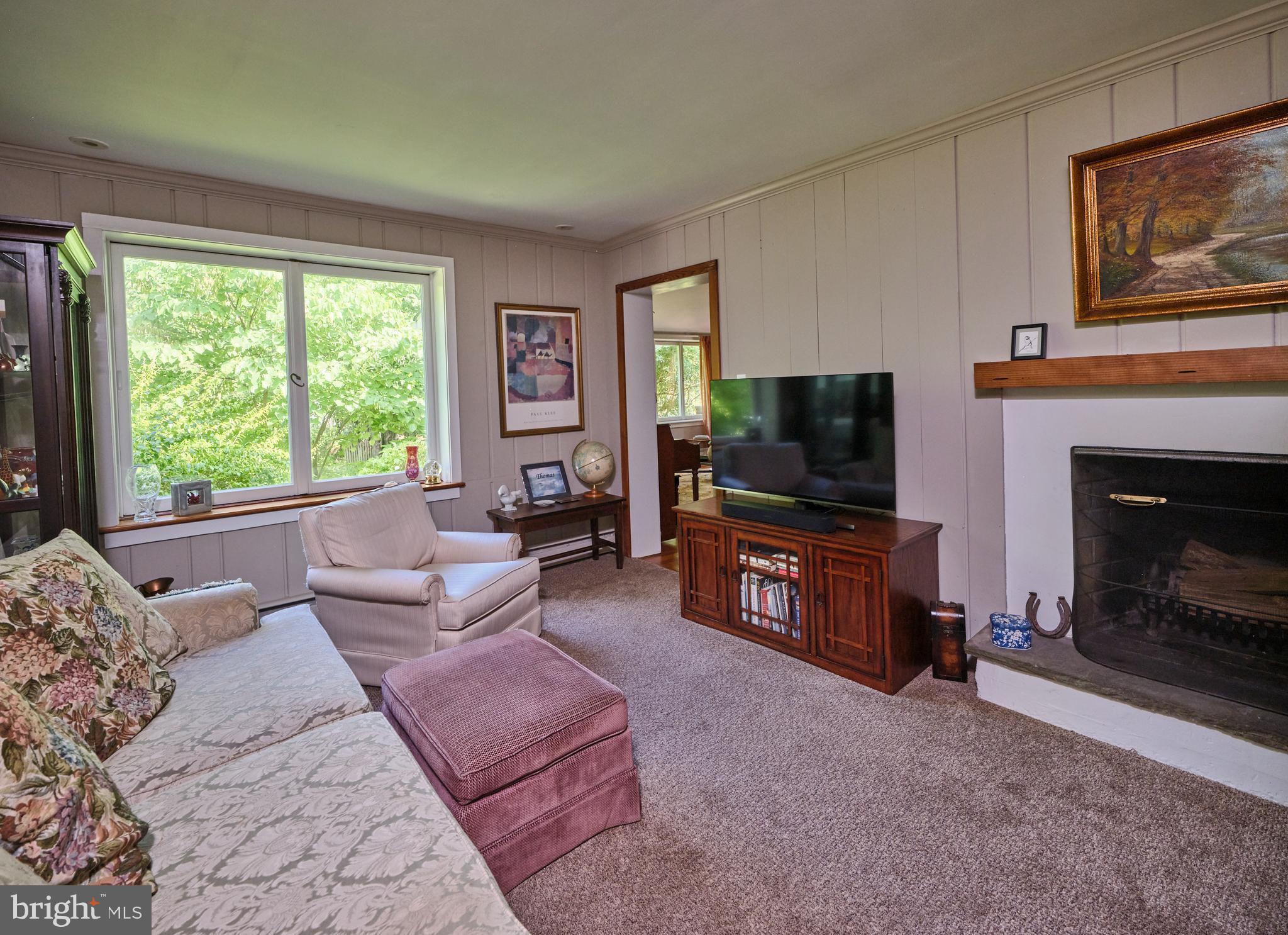 4 Low Road New Hope, PA 18938 - Photo 19 of 30 Den With Fireplace