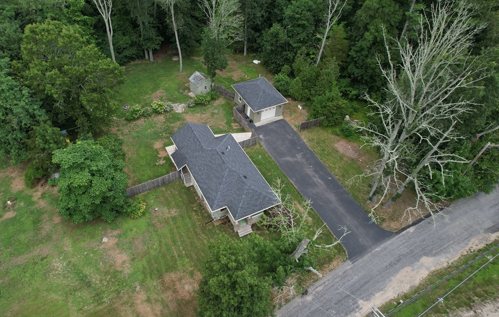 15 Slab Bridge Road Freetown, MA 02702 - Photo 39 of 39 an aerial view of a house with a yard