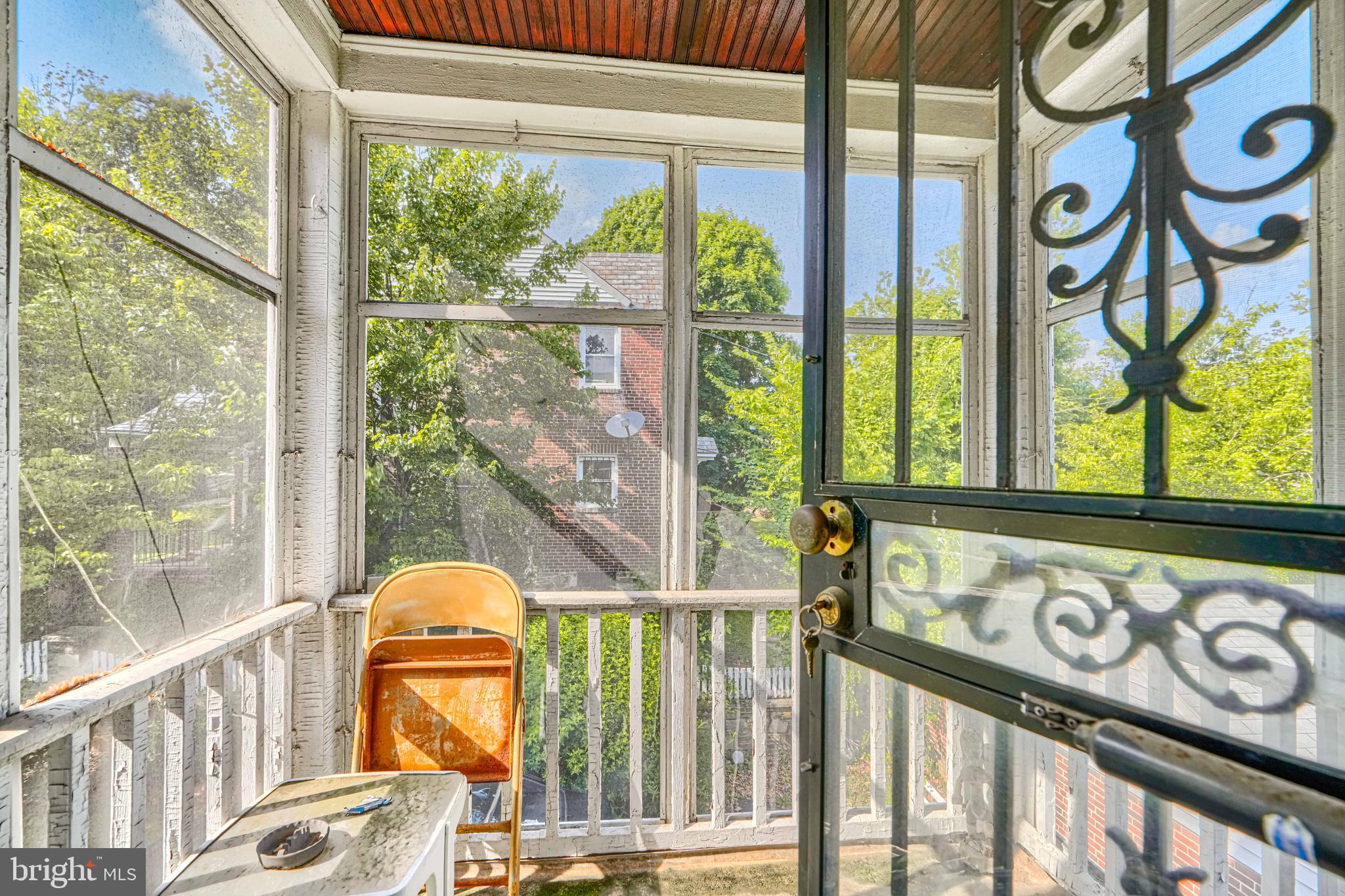 3212 Dorchester Road Baltimore, MD 21215 - Photo 27 of 45 a view of a city from a balcony