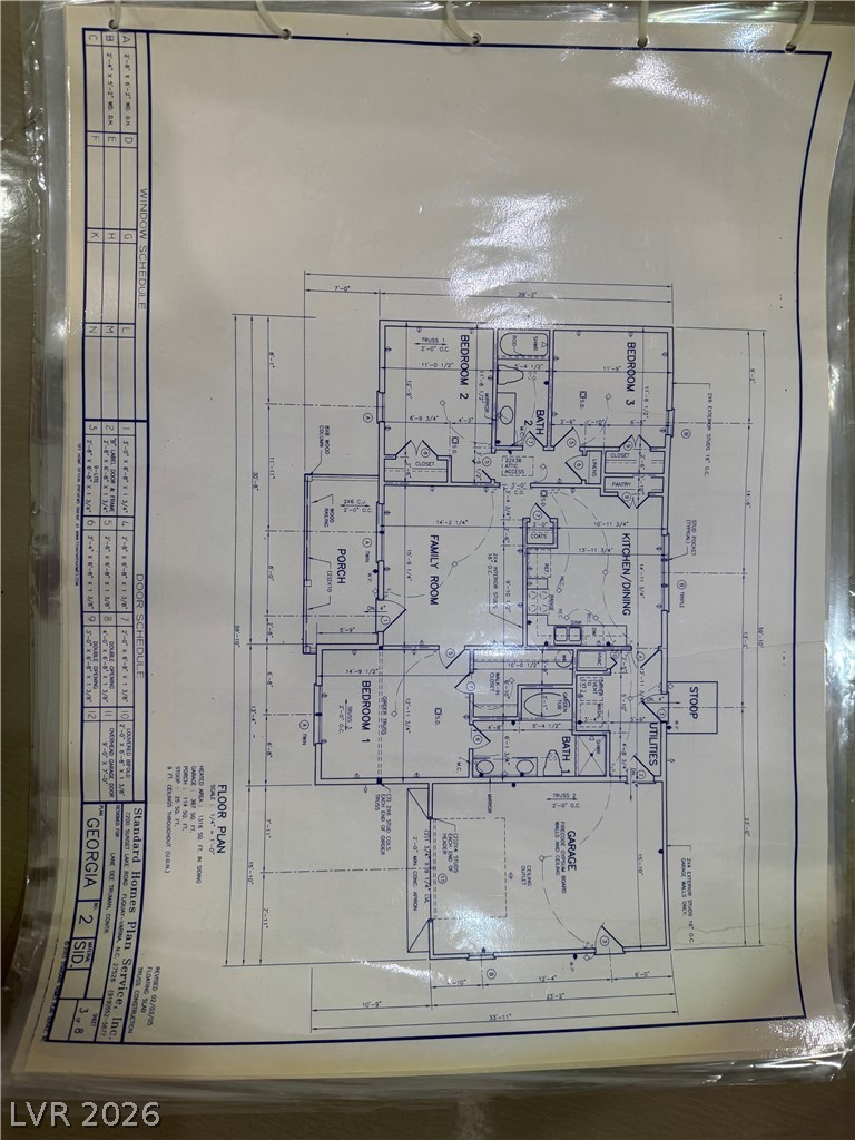 5 Love Lane Caliente, NV 89008 - Photo 2 of 2 Visualize your future home with this comprehensive floor plan, outlining the perfect layout.
