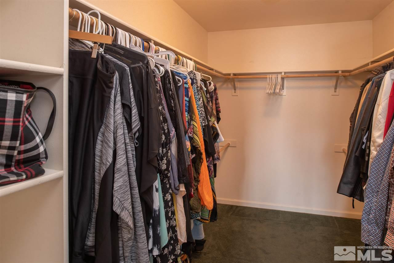 18205 Fontana Court Reno, NV 89508 - Photo 18 of 27 a view of walk in closet with clothes