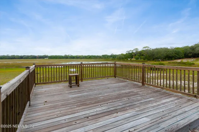 a view of a lake with a mountain