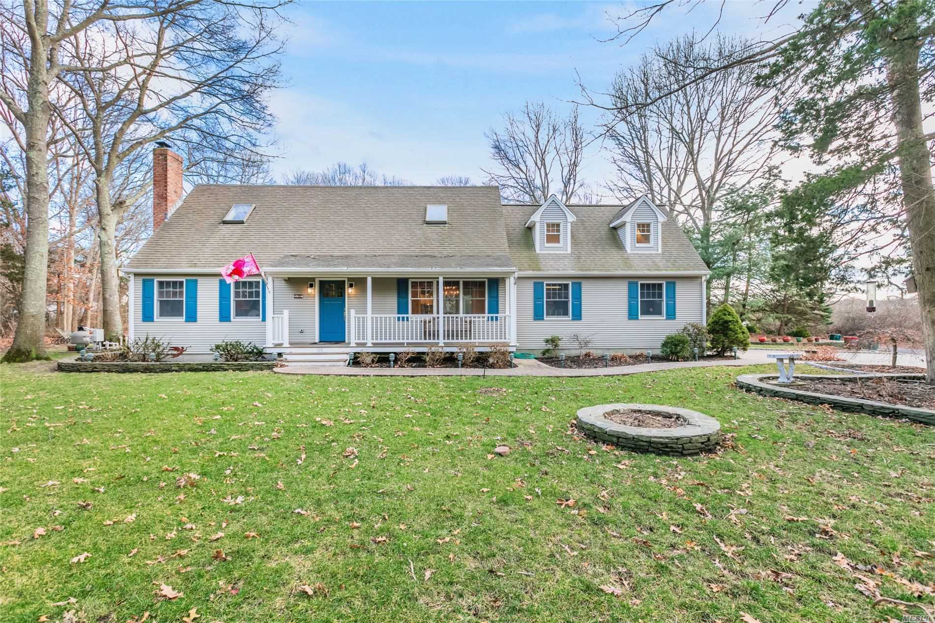 119 Southfields Road Aquebogue, NY 11901 - Photo 1 of 1 Renovated cape in private, quiet location