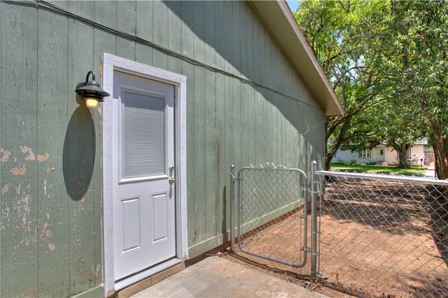 a view of outdoor space with trees