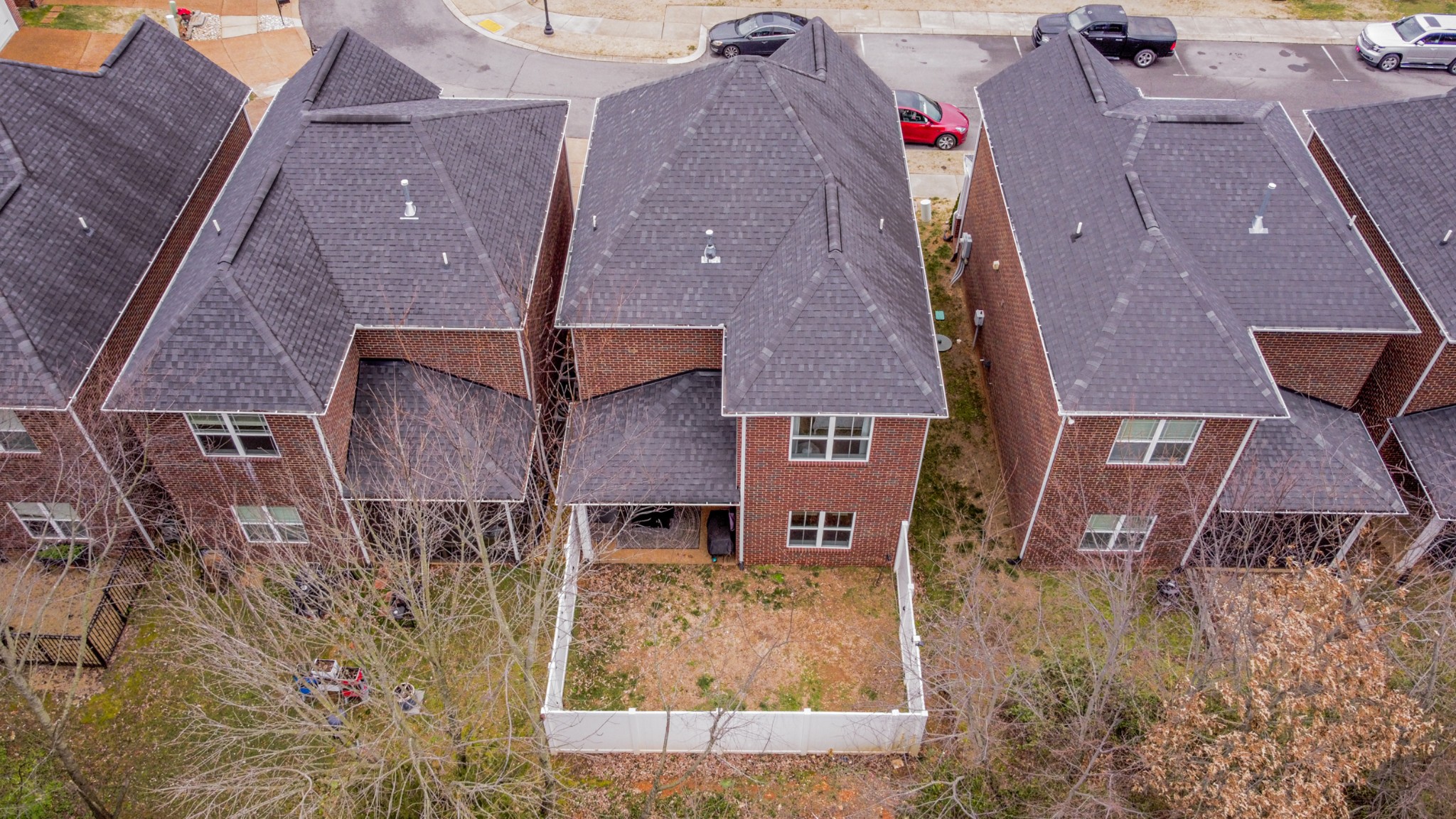 706 Indian Ridge Circle White House, TN 37188 - Photo 40 of 42 an aerial view of a house with a yard