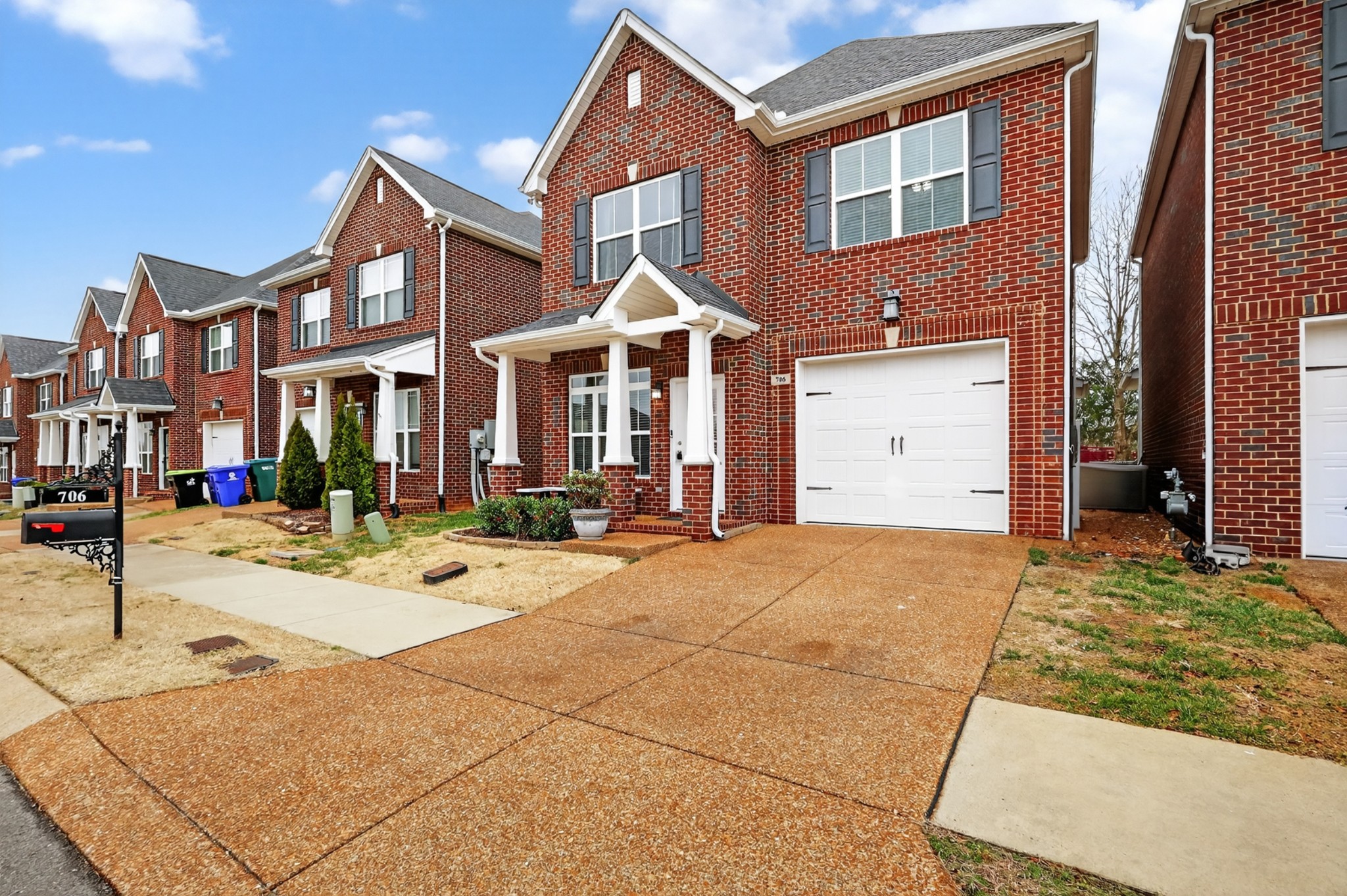 706 Indian Ridge Circle White House, TN 37188 - Photo 4 of 42 a front view of a building with street view