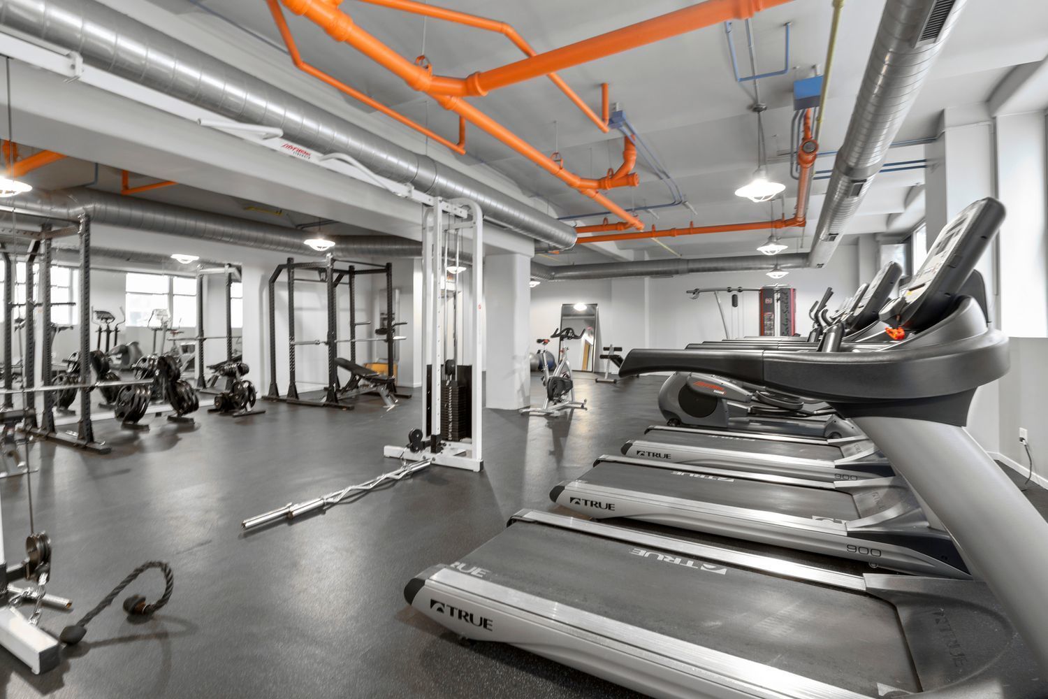 500 South Clinton Street, Unit 624 Chicago, IL 60607 - Photo 29 of 37 a view of gym room with gym equipment