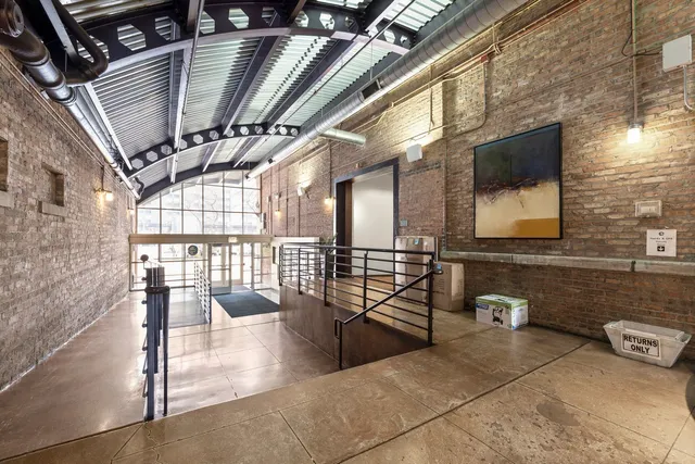 a view of a building with a outdoor space