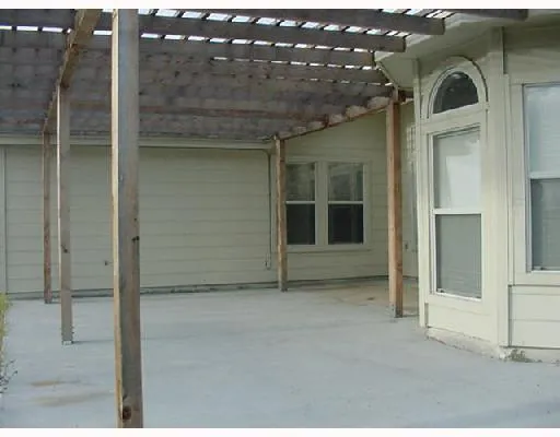 a view of outdoor space with seating area